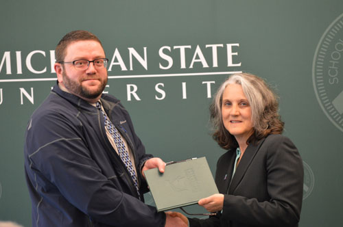 Michael LaFave with Mary Finn