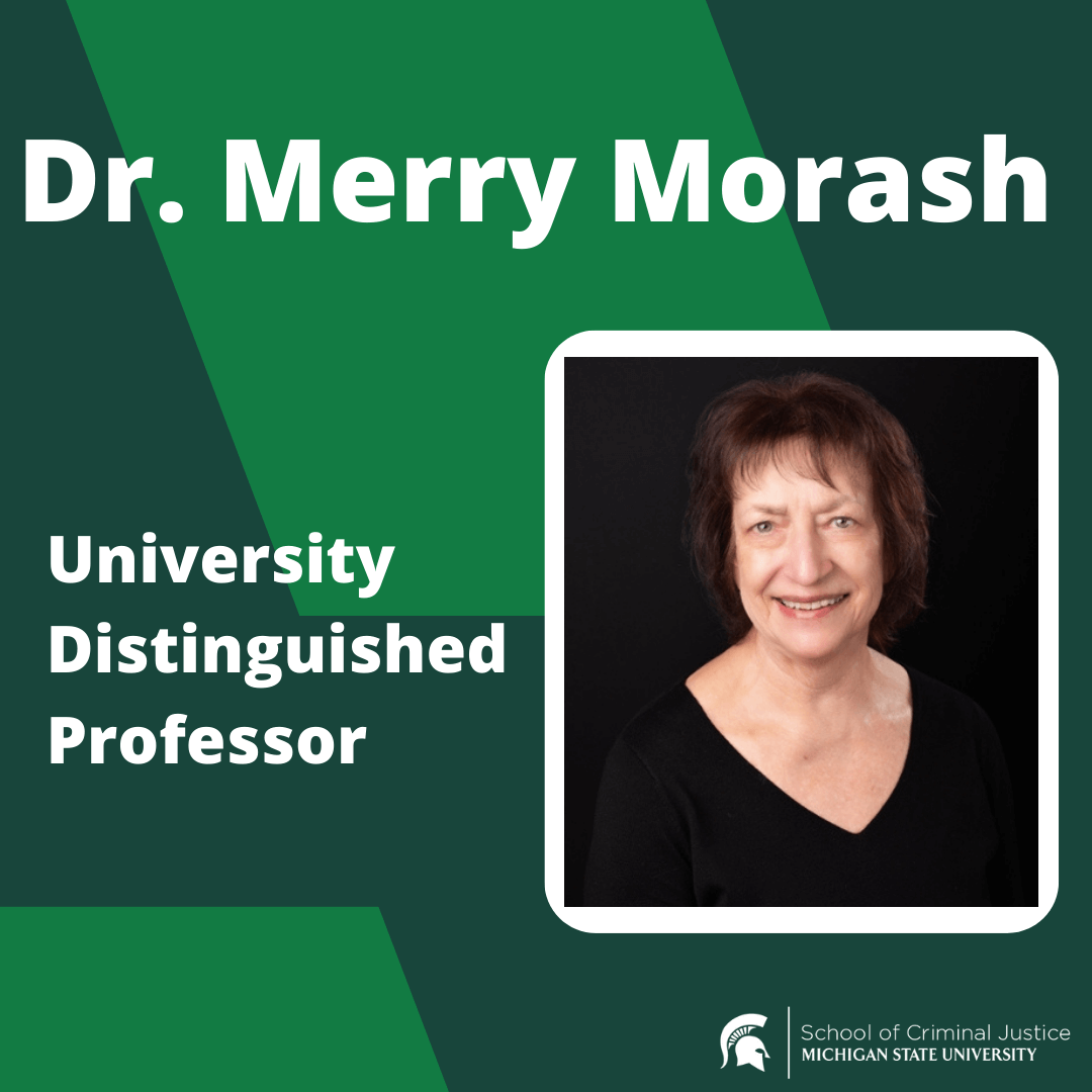 Dr. Morash Named University Distinguished Professor